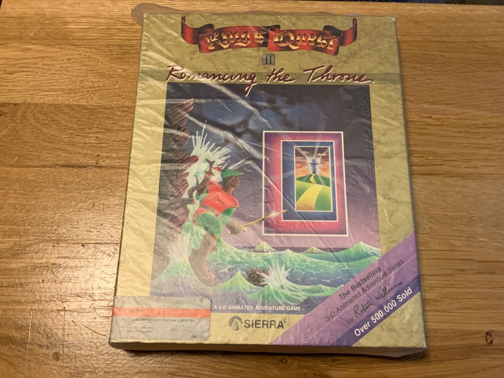 Gra King’s Quest II - BOX - Apple II GS - UNIKAT