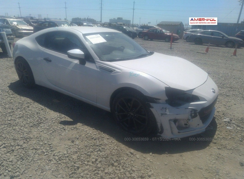 Subaru BRZ 2020, 2.0L, Limited, od ubezpieczalni