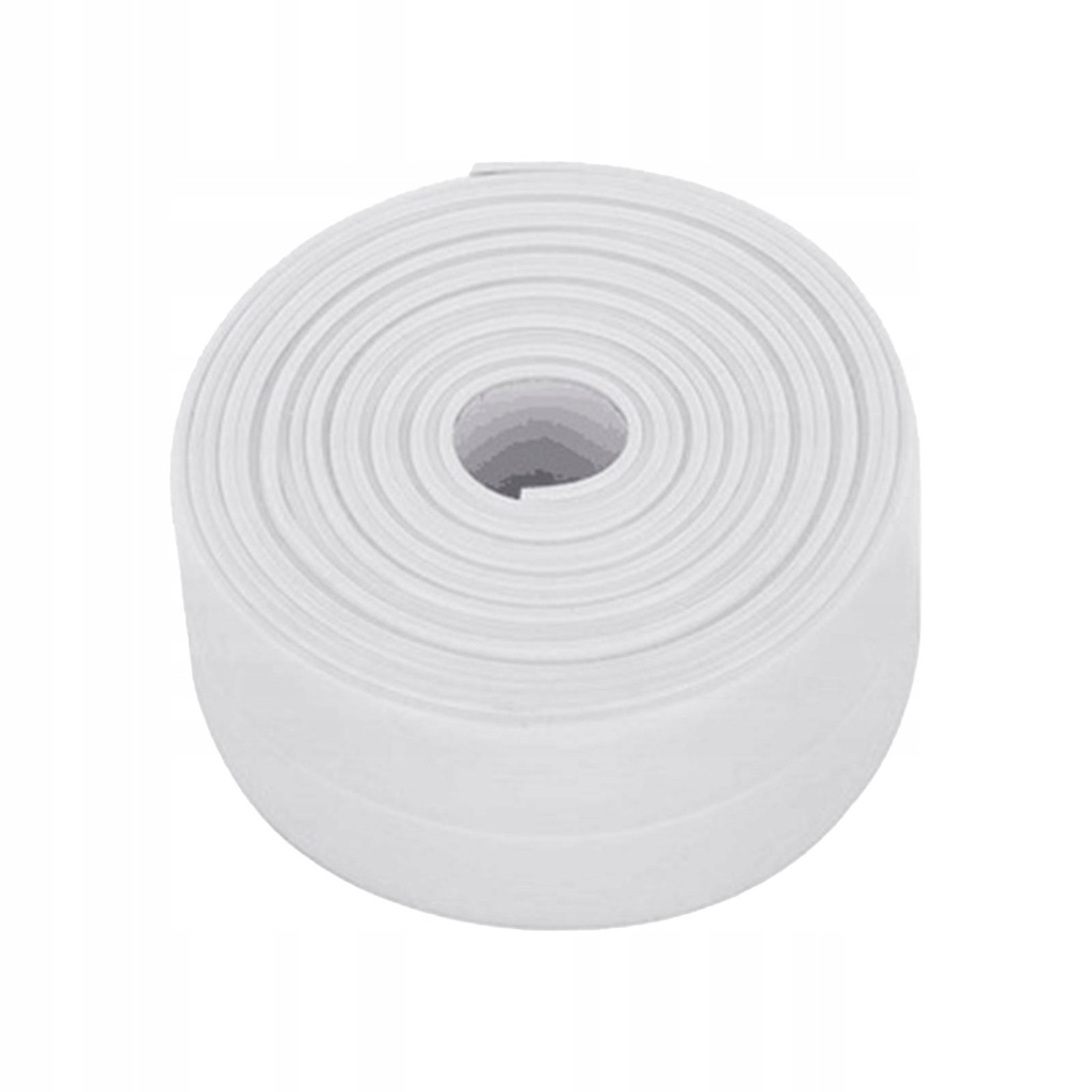 -Bathtub Caulk Strip 12.5ft Caulk Strip Sink Edge Tape Waterproof Whit