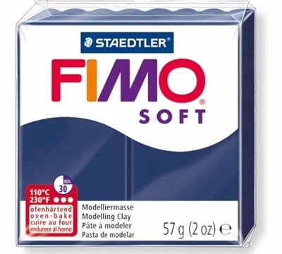 FIMO SOFT 57G GRANATOWY STAEDTLER
