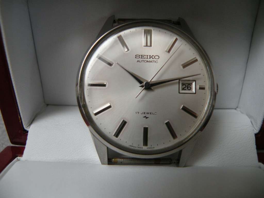 SEIKO 7005-2000 RAYTAS AUTO 1970 VINTAGE NOS! - 8220473359 - oficjalne  archiwum Allegro