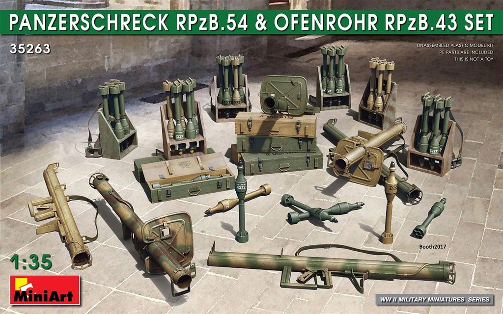MINIART 35263 1:35 PANZERSCHRECK RPzB.54 & OFE