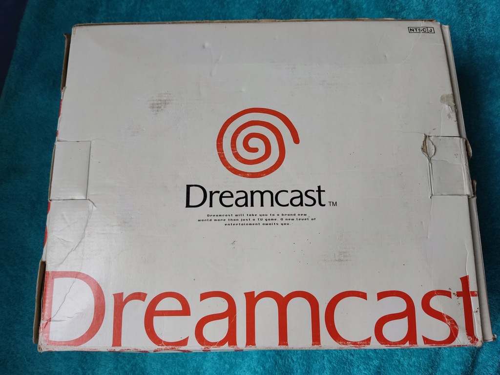 Konsola SEGA Dreamcast+pad+box+instrukcja
