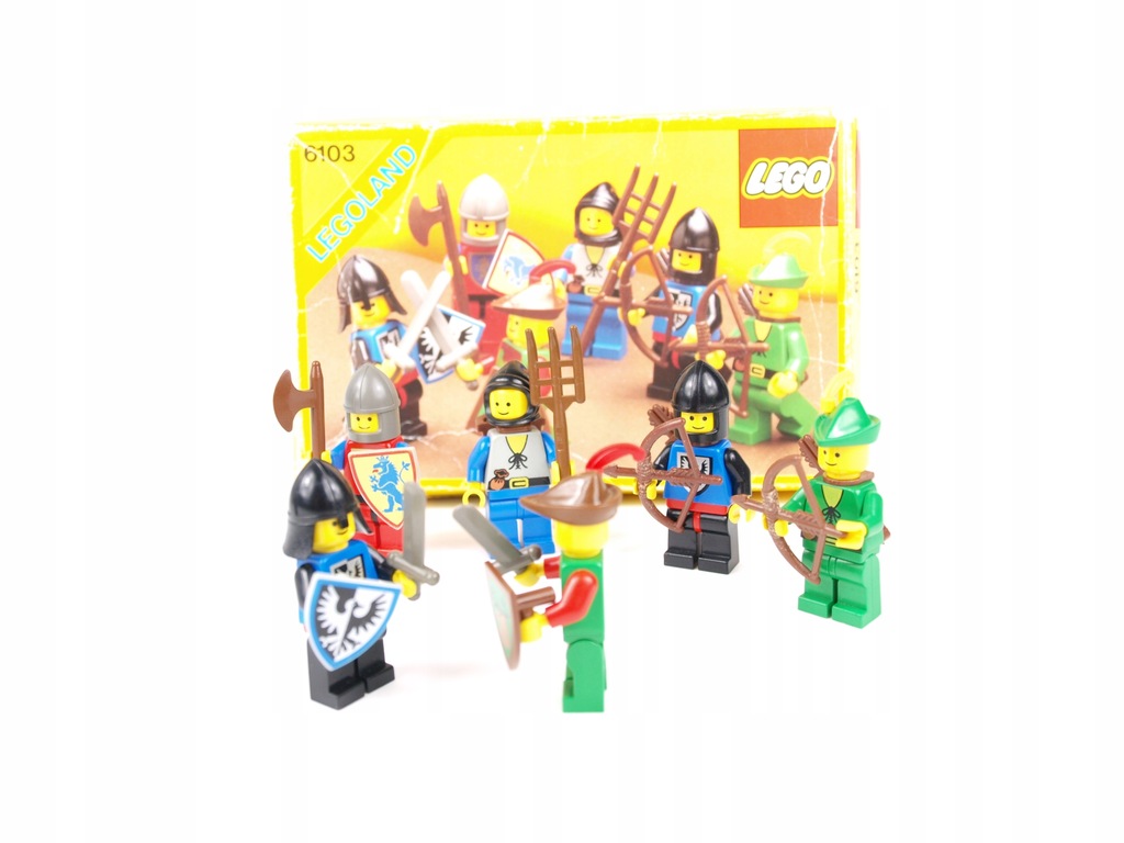 LEGO 6103 Castle Black Falcons Forestmen Lion /1