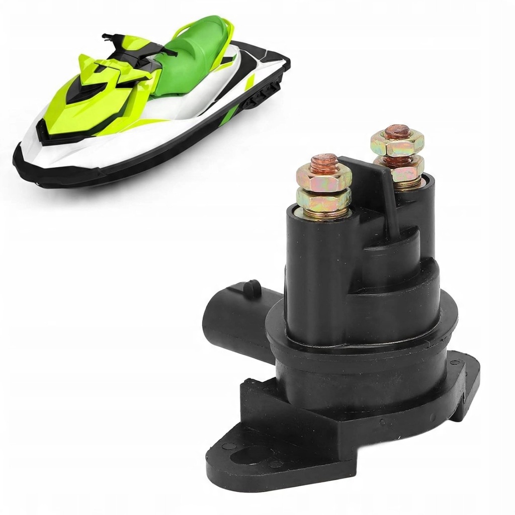 STYCZNIK PRZEKAŹNIK UNIWERSALNY WŁĄCZNIK SOLENOID CZARNE DO TRAKTORKA 12V