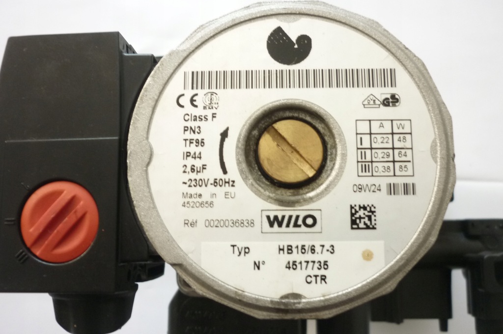 Saunier Duval Pompa co WILO HB 15/6.7-3