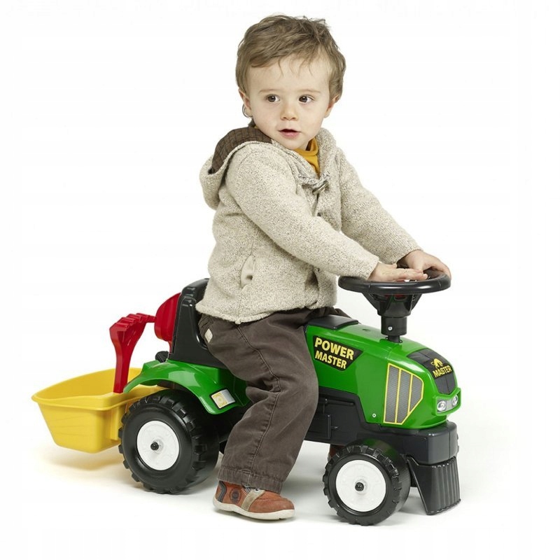 JEŹDZIK FALK TRAKTOR Z PRZYCZEPKĄ DLA DZIECI
