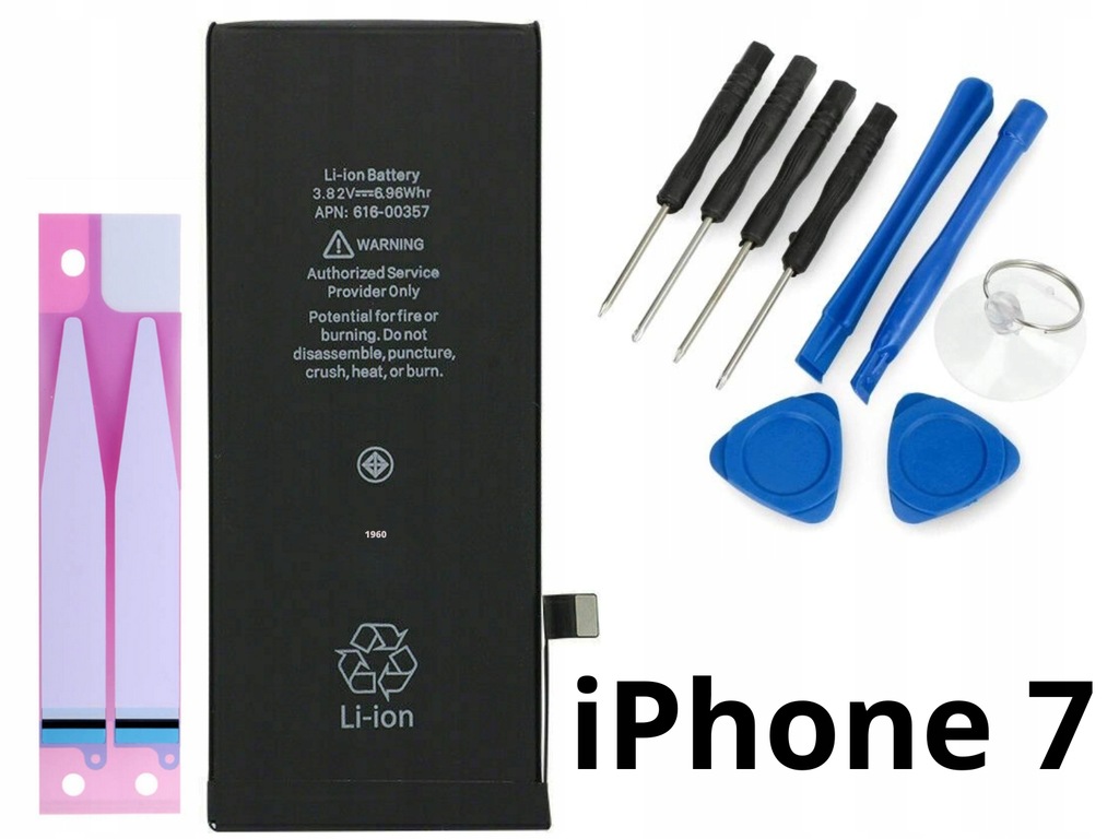 Bateria do Apple iPhone 7 Gratis Narzędzia i Klej