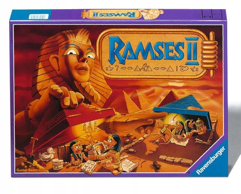 RAVENSBURGER Gra rodzinna Ramzes II Egipt 261604