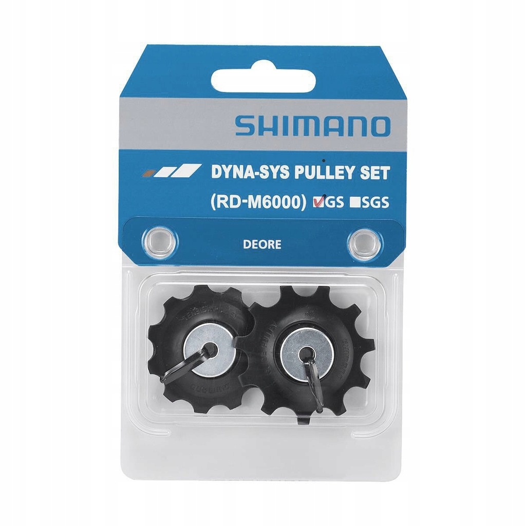 SHIMANO Kółka przerzutki RD-M6000 GS górne i dolne