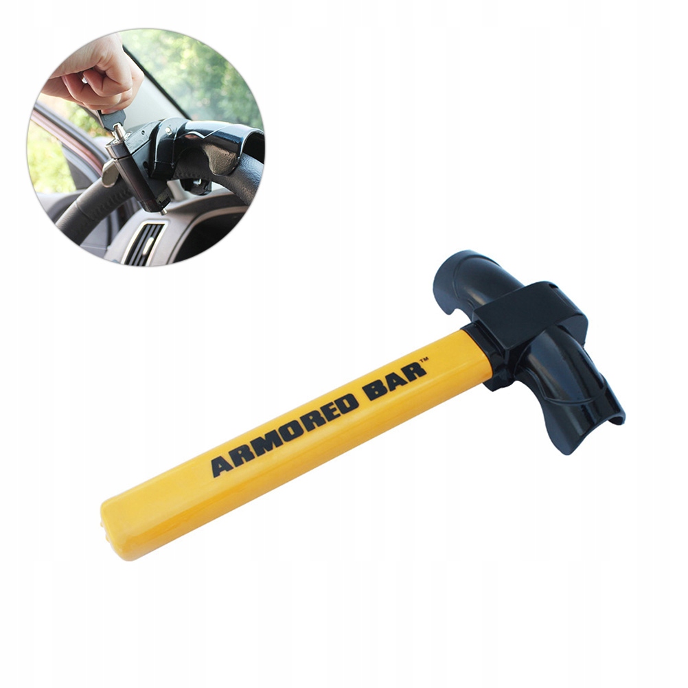 1PC DURABLE CAR STEERING WHEEL LOCK T SHAPE HIGH