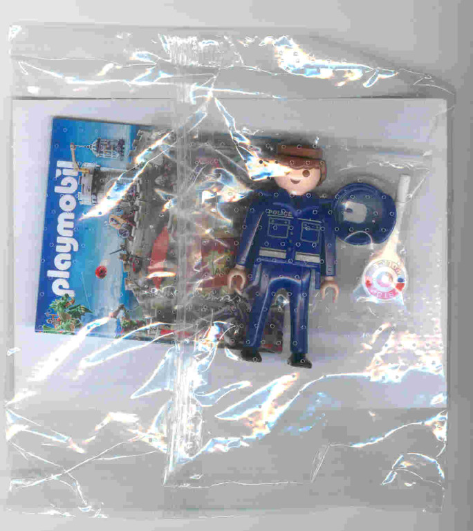 PLAYMOBIL FIGURKA LUDZIK - POLICJANT Z DROGÓWKI