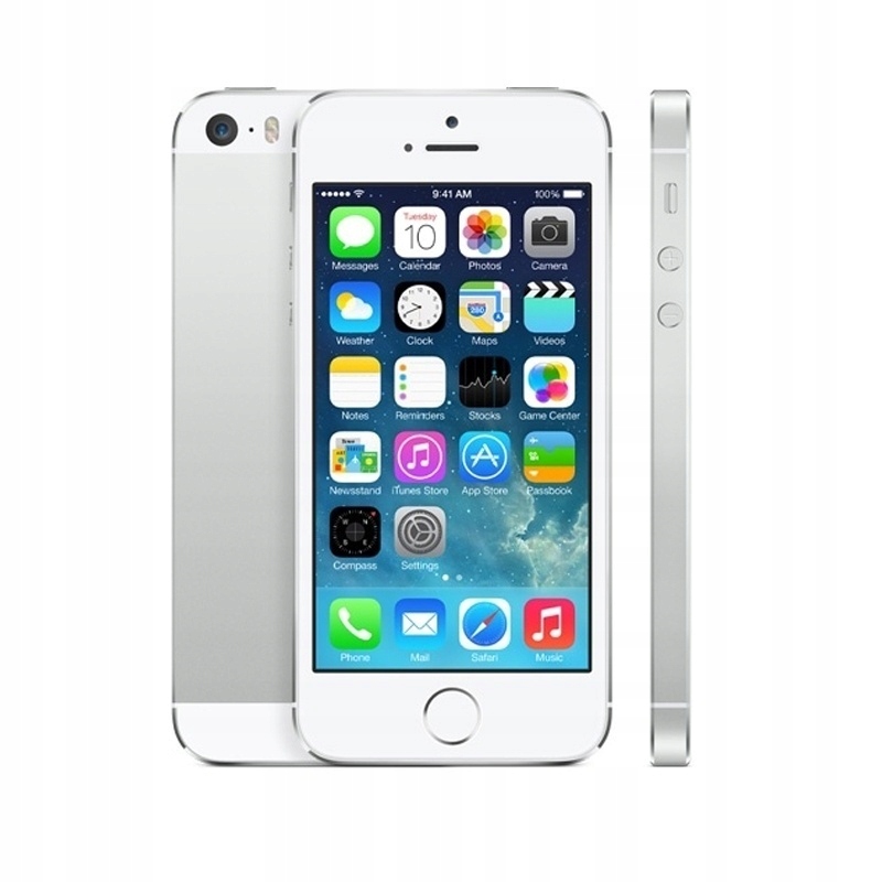 używany Smartfon iPhone 5S 16GB srebrny A++