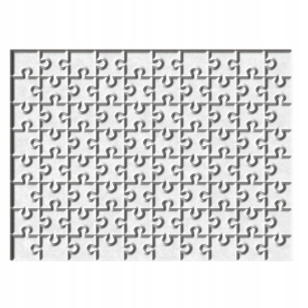 Puzzle A5 filcowe 20 x 15 cm 80 elementów Sublimac