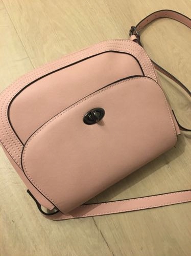 Torebka listonoszka seaddle bag Stradivarius nude