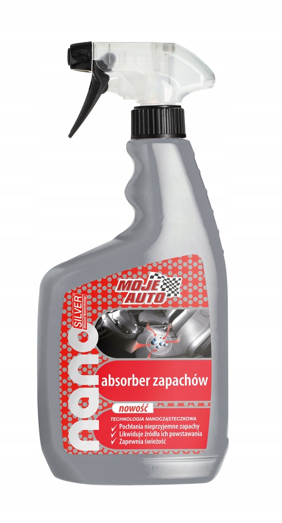 MOJE AUTO NANO Absorber zapachu 650 ml atomizer