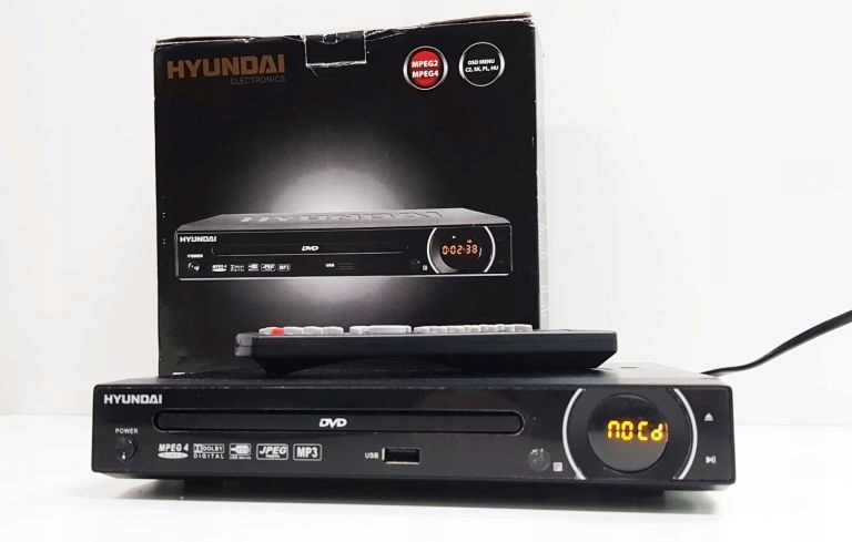 ODTWARZACZ DVD HYUNDAI DV2X 227 DU KOMPLET - 9490154428