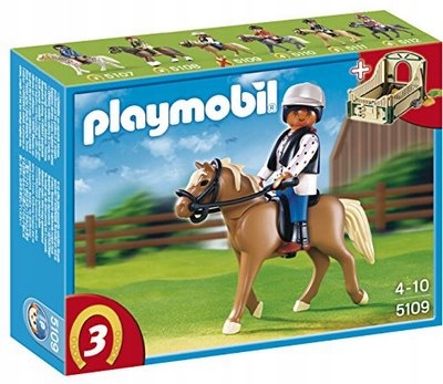 Playmobil 5109 Country Riding School Horse with St
