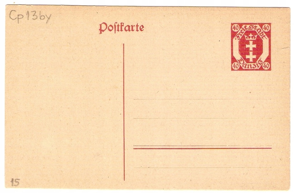 Danzig - Postkarte Cp13