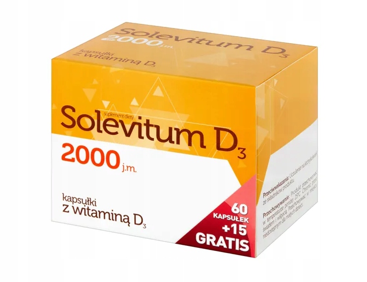 Solevitum D3 2000 x 75 kapsułek