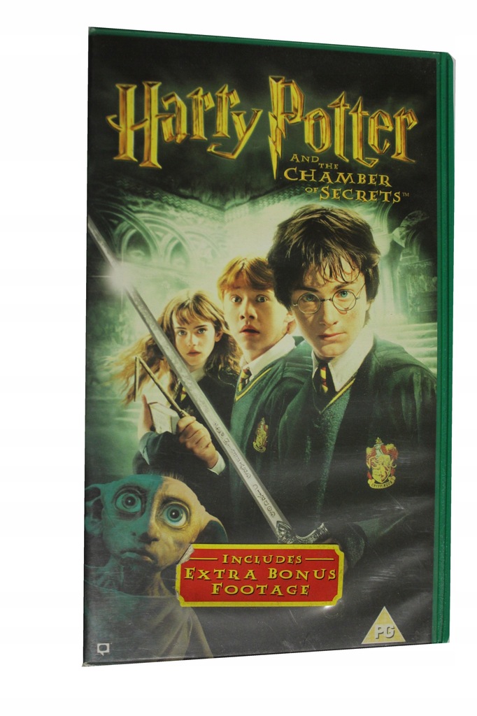 HARRY POTTER AND THE CHAMBER OF SECRETS VHS VIDEO