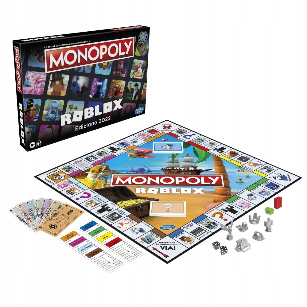 Roblox Monopoly j. francuski +Wirtualny kod do gry