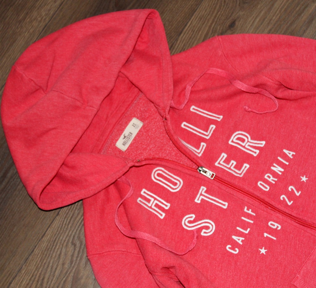 _HOLLISTER ORYGINALNA ROZPINANA BLUZA roz.XS