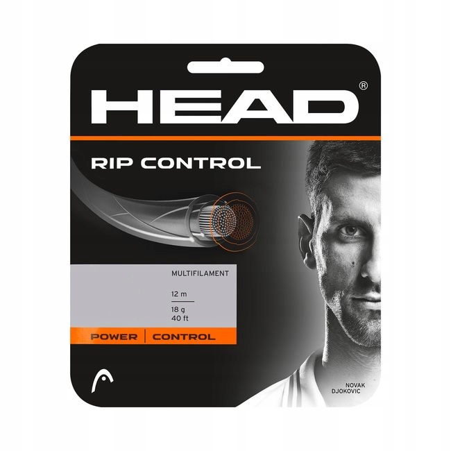 NACIĄG TENIS HEAD RIP CONTROL BK 1,30 mm 12m WYPRZ
