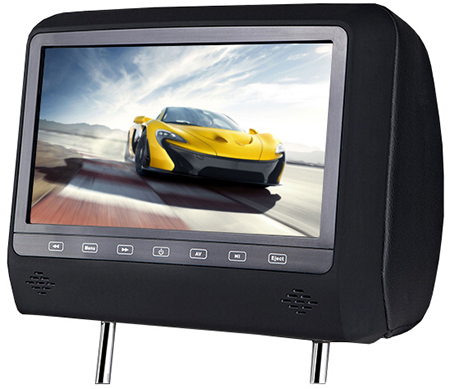 ZAGŁÓWEK MULTIMEDIALNY EKRAN 7” HD DVD GRY USB SD