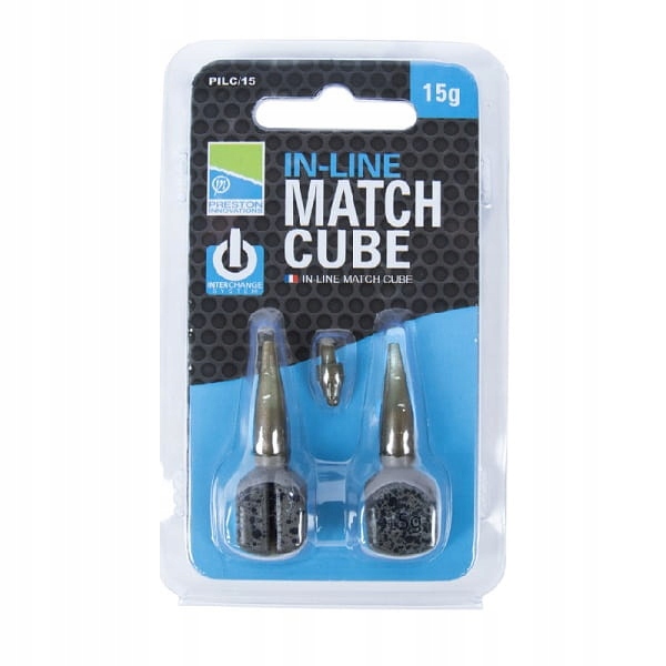 Ciężarki In-Line Match Cube - 15g PRESTON