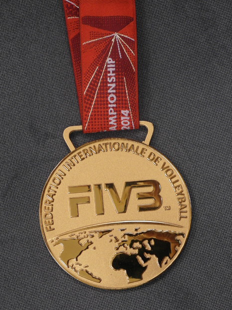 Złoty Medal MŚ w siatkówce z 2014r.
