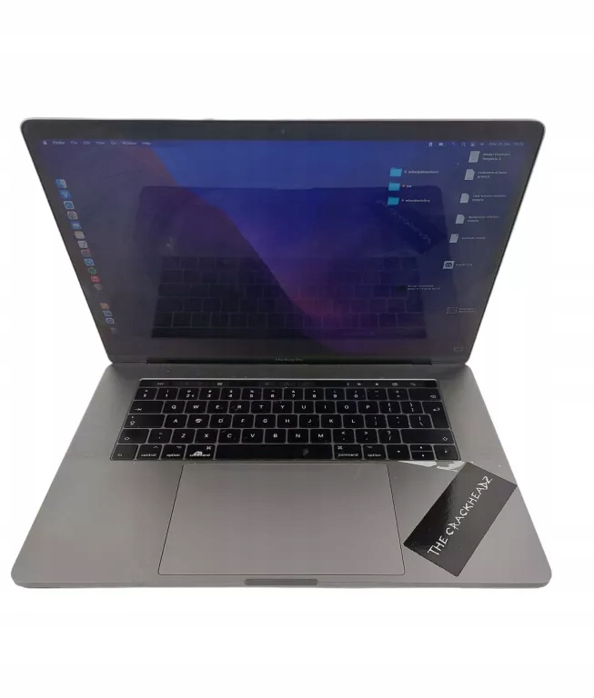 LAPTOP MACBOOK PRO 2019 A1707 I7/16GB/256GB