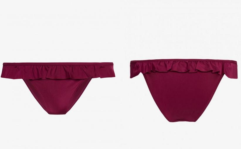 B04K011 DÓŁ OD BIKINI MAJTKI BORDO ANN SUMMERS 38