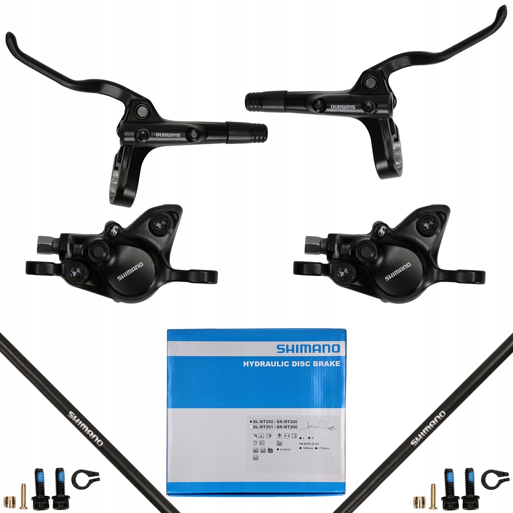 SHIMANO BR-MT200 Hamulce hydrauliczne - 12675035176 - oficjalne ...