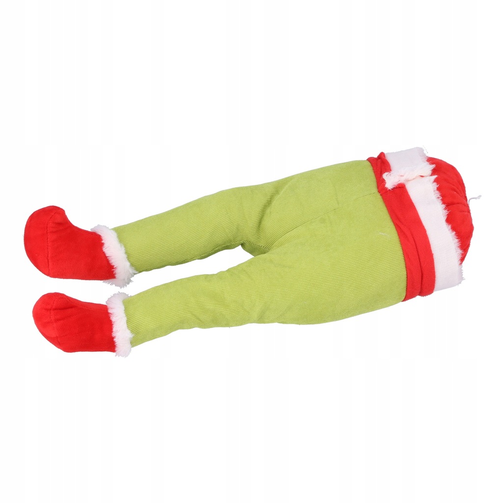 Christmas Elf Santa Leg Stuffed Leg Decoration