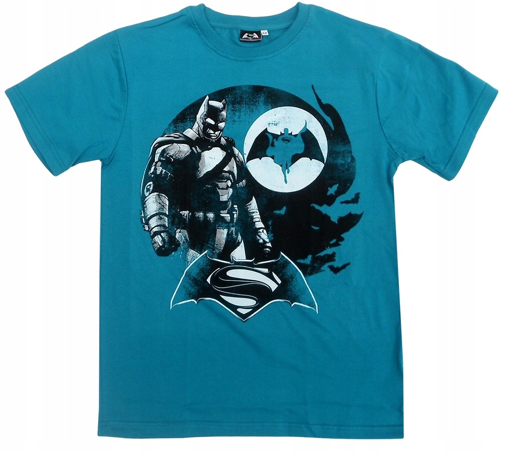 T-shirt męski Batman vs Spiderman : Rozmiar: - L