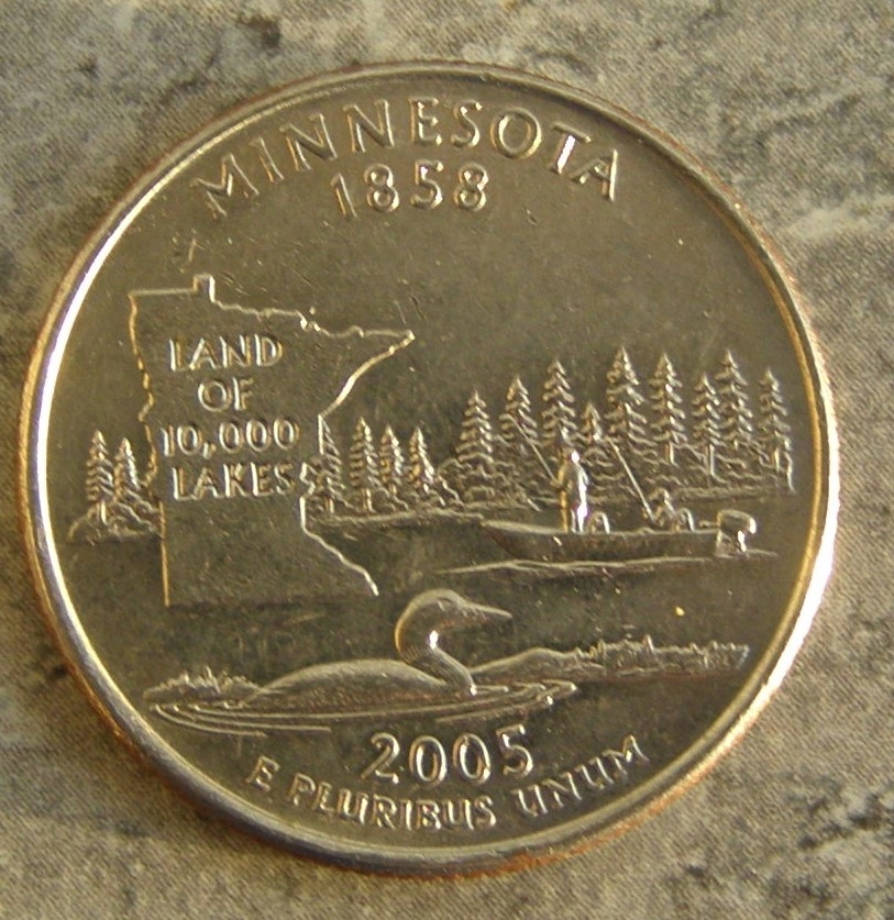 USA 25 centów, 2005/P seria stany BCM(H76)2,
