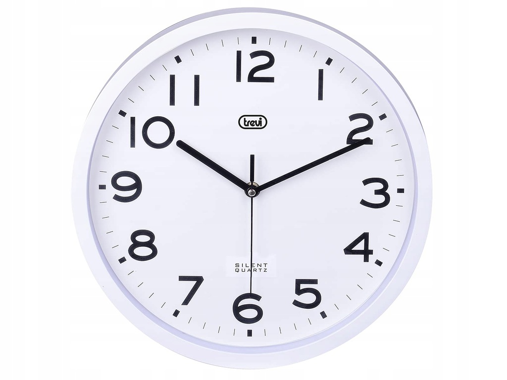 Zegar Ścienny Trevi Biały 30cm