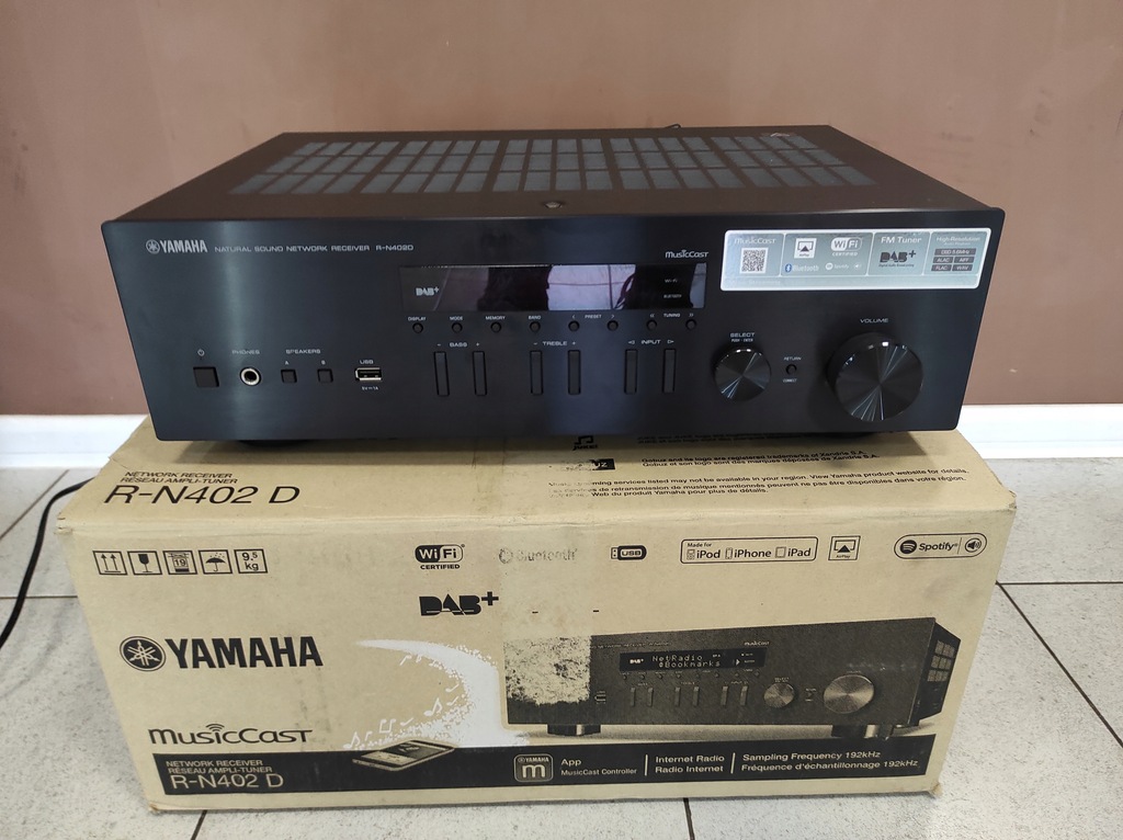 Amplituner Yamaha R-N402D 2.1 czarny - 9919432825 - oficjalne archiwum ...