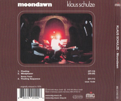 Купить Moondawn, CD - Клаус Шульце: отзывы, фото, характеристики в интерне-магазине Aredi.ru