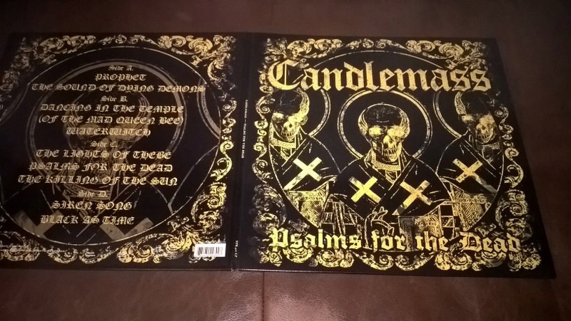 CANDLEMASS - Psalms For The Dead first press LP