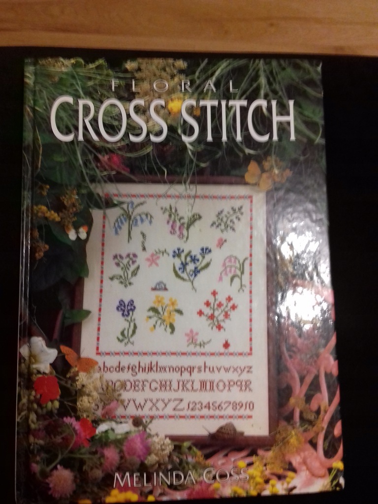 OSTATNI RAZ ! Floral cross stitch - haft