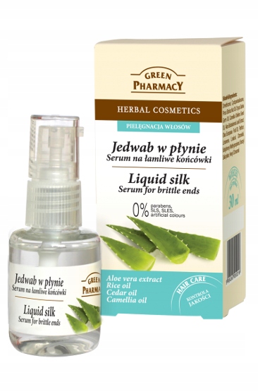 GREEN PHARMACY JEDWAB W PŁYNIE 100% ALOE VERA 30ml