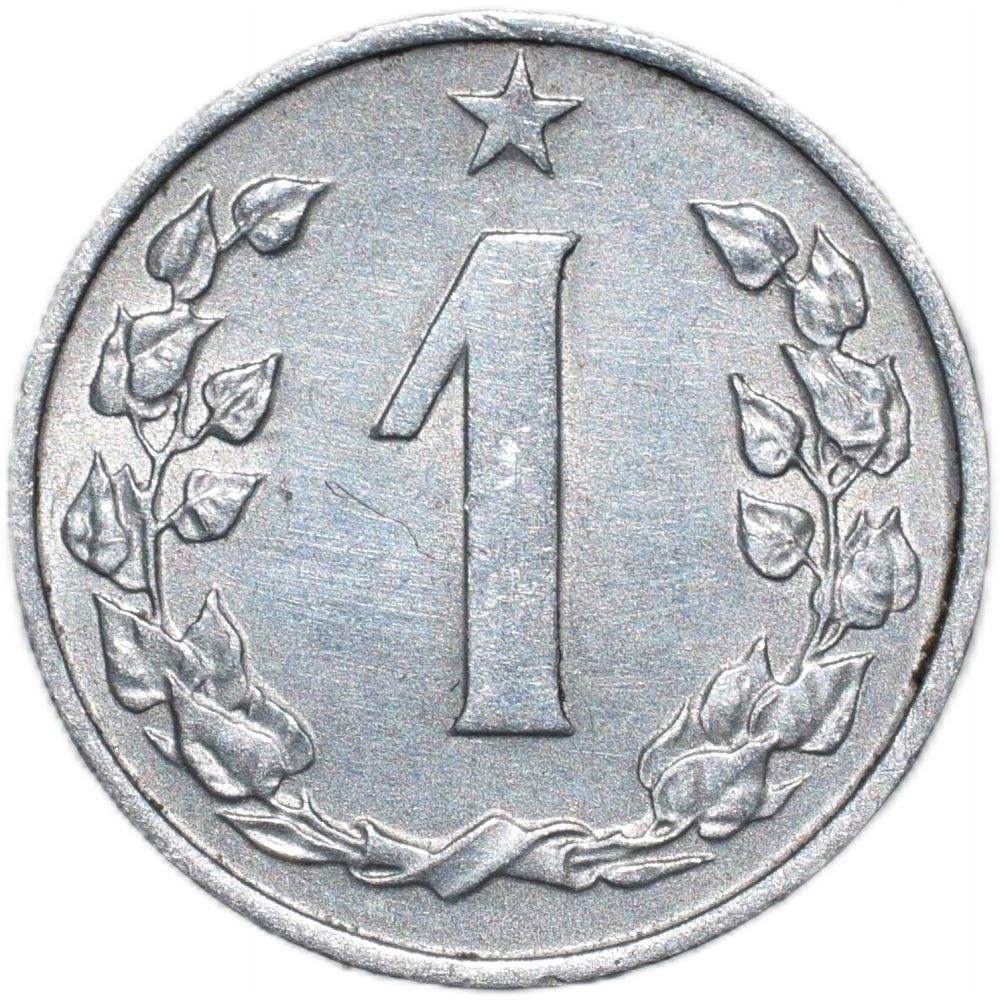 Czechosłowacja 1 halerz 1962 - 1963