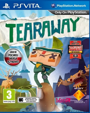 TEARAWAY PO POLSKU PS VITA / NOWA / FOLIA / GAM3R