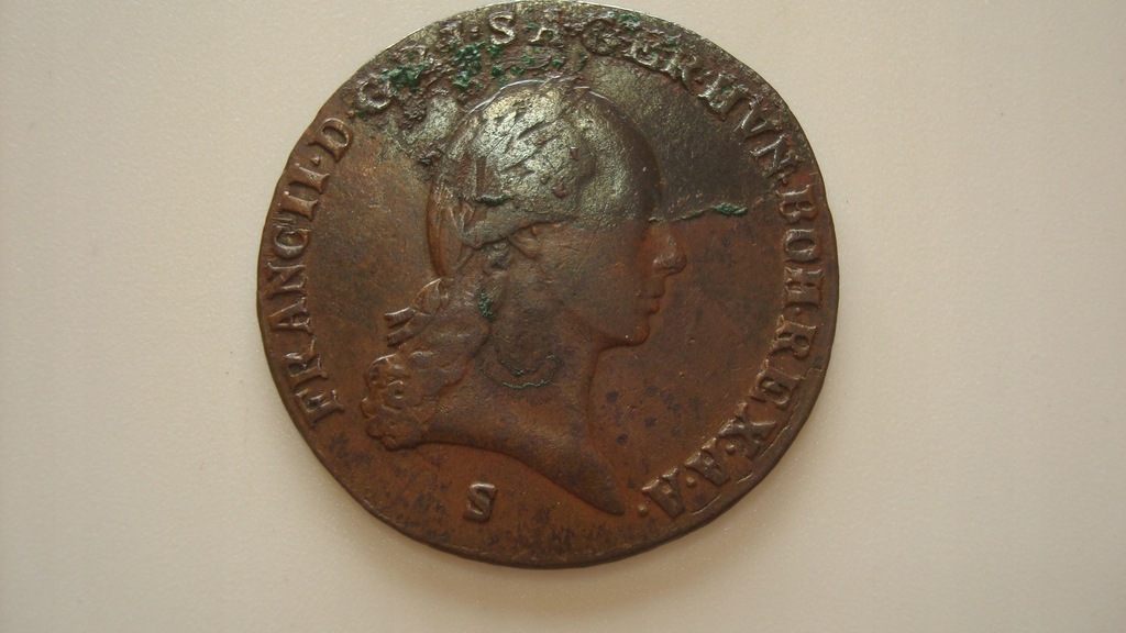 Moneta 3 krajcary Austria 1800 S