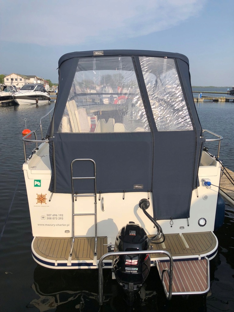 Lodz Motorowa Delphia Nautika 830 Mc Suzuki 25 Km 8201969327