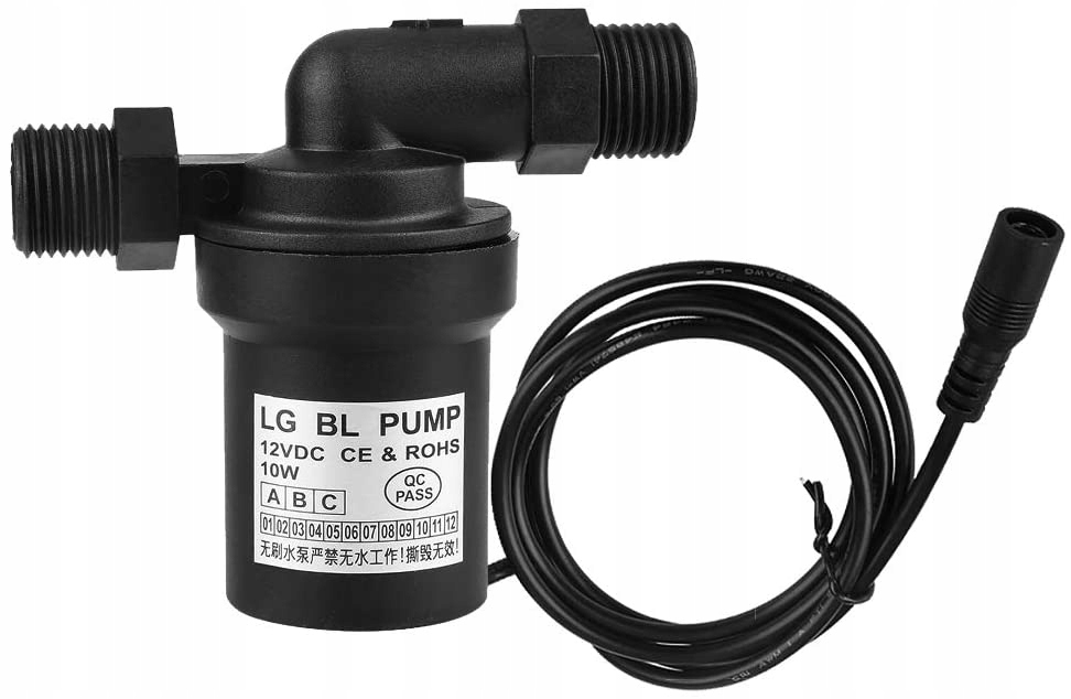 K7612 TOPINCN POMPA WODNA DC 12V 10W 1/2 Fil