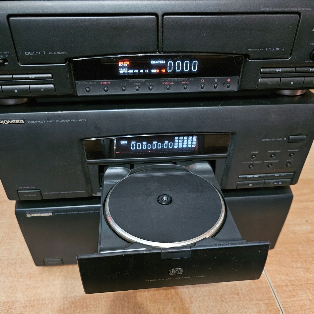 PIONEER DC-J510 DLX-J510 カセット LDプレーヤー PIONEER DC-J510 DLX-J510 カセット LDプレーヤー PIONEER DC-J510 DLX