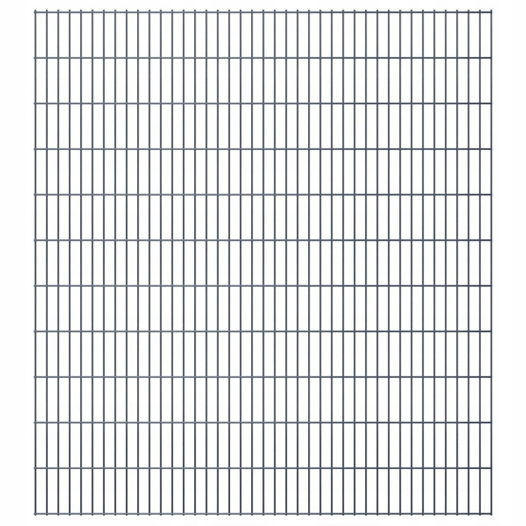 Ogrodzenie 2D - 2008x2230 mm 34 m Szare